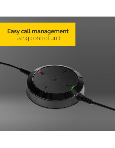 Auricular Jabra Evolve 20SE UC Mono con Cable para PC