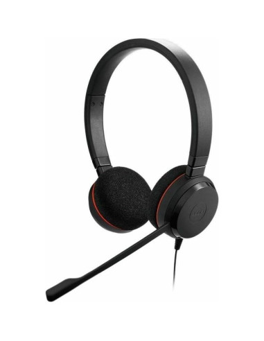 Auricular Jabra Evolve 20 MS Stereo con micrófono cancelación ruido