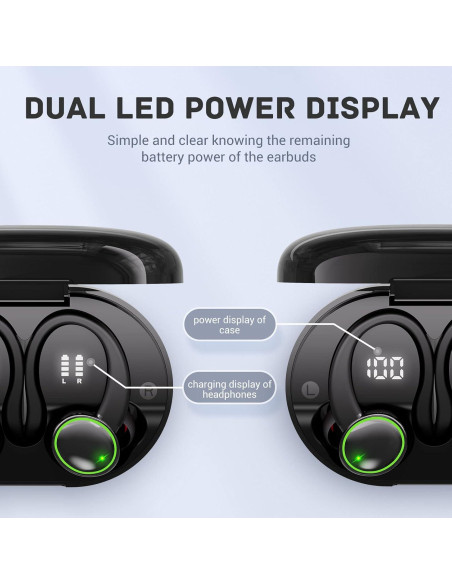 Auriculares Bluetooth 5.3 C16 Shenzhen para Deporte IP7 40H Auriculares Bluetooth 5.3 C16 Shenzhen para Deporte IP7 40H