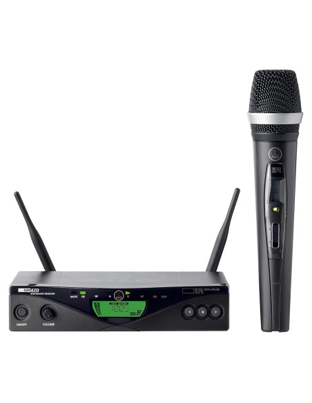 Sistema de Micrófono Inalámbrico AKG WMS470 D5 UHF 500-865 MHz Sistema de Micrófono Inalámbrico AKG WMS470 D5 UHF 500-865 MHz