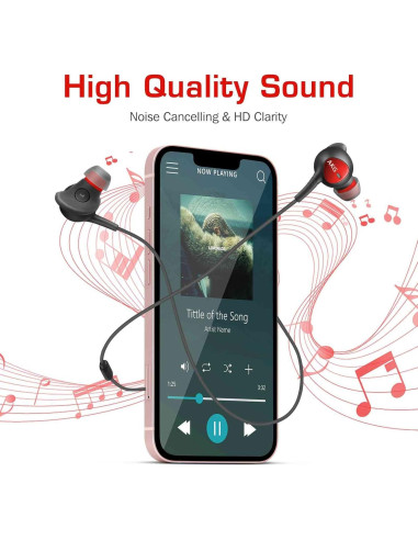 Auriculares UrbanX UXM22 con micrófono y control de volumen