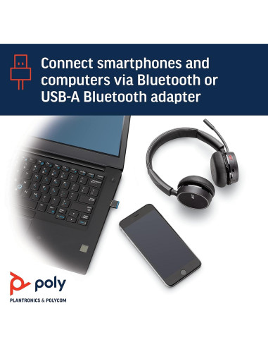 Auricular Plantronics Voyager 4210 UC Bluetooth USB-C
