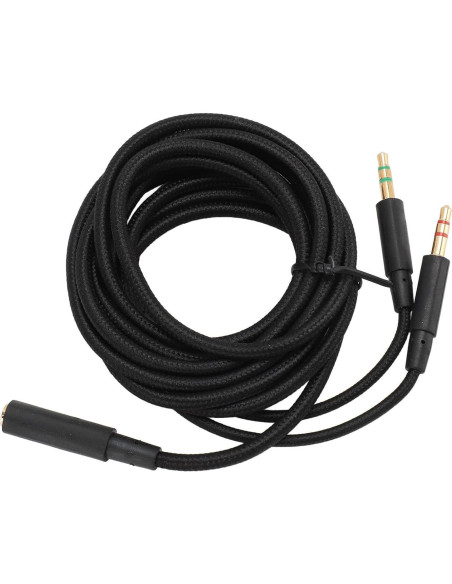 Cable Adaptador de Auriculares Sanpyl 1.95m para HyperX Cloud Cable Adaptador de Auriculares Sanpyl 1.95m para HyperX Cloud