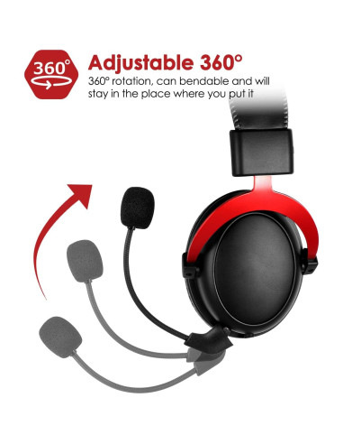 Micrófono Desmontable 3.5mm AKKE para Auriculares HyperX Cloud