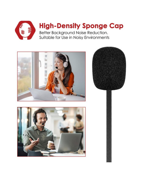 Micrófono Desmontable 3.5mm AKKE para Auriculares HyperX Cloud Micrófono Desmontable 3.5mm AKKE para Auriculares HyperX Cloud