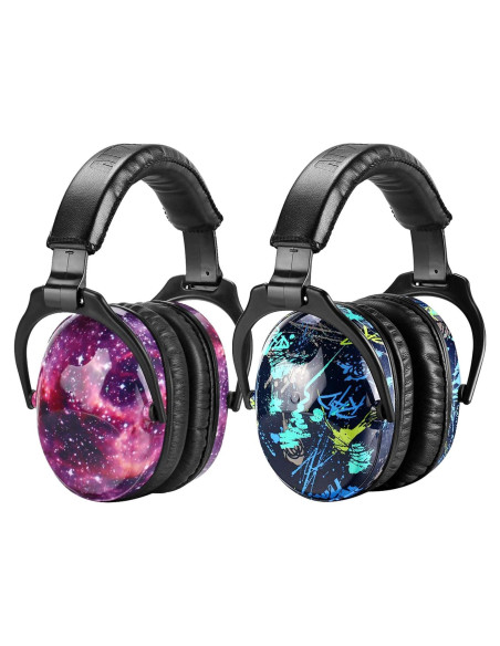 Auriculares de Protección Auditiva ZOHAN para Niños 2 Paquetes Auriculares de Protección Auditiva ZOHAN para Niños 2 Paquetes
