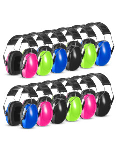 Amylove 12 Pcs Orejeras Canceladoras de Ruido para Niños 30dB