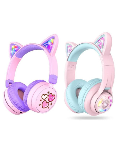 Auriculares Bluetooth iClever Galletas de Gato 60h BTH21 Auriculares Bluetooth iClever Galletas de Gato 60h BTH21