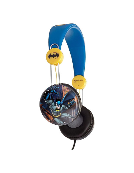 Auriculares Batman Sakar HP1-01082 | Sonido envolvente y cómodos Auriculares Batman Sakar HP1-01082 | Sonido envolvente y cómodos