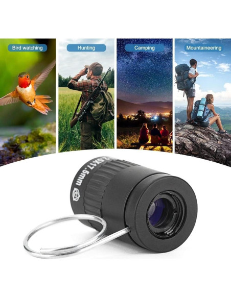 Mini Telescopio Monocular MiOYOOW 2.5X Portátil 17.5mm Mini Telescopio Monocular MiOYOOW 2.5X Portátil 17.5mm