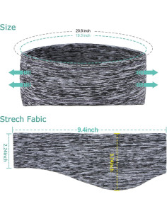 Máscara de Ojos con Auriculares MMUSS - Estéreo HD, Gris 2