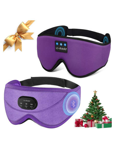 Auriculares para dormir LC-dolida Bluetooth 5.4 con 16 sonidos Auriculares para dormir LC-dolida Bluetooth 5.4 con 16 sonidos