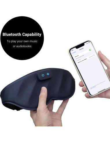 Máscara de Sueño Bluetooth Mynt con Altavoces Compactos