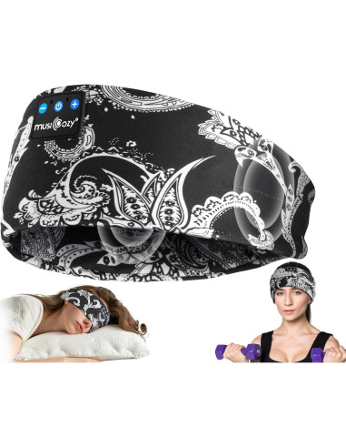 Auriculares para dormir Bluetooth MUSICOZY Banda para cabeza