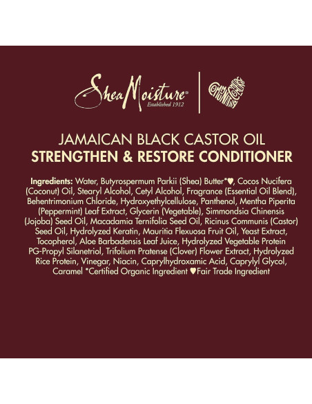 Acondicionador sin enjuague SheaMoisture 2x325ml con aceite de ricino Acondicionador sin enjuague SheaMoisture 2x325ml con aceite de ricino