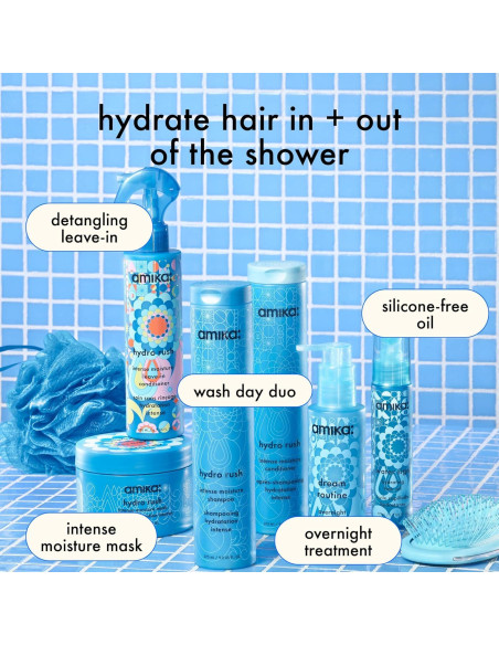 Máscara de Hidratación Intensa Amika Hydro Rush 236 ml Máscara de Hidratación Intensa Amika Hydro Rush 236 ml