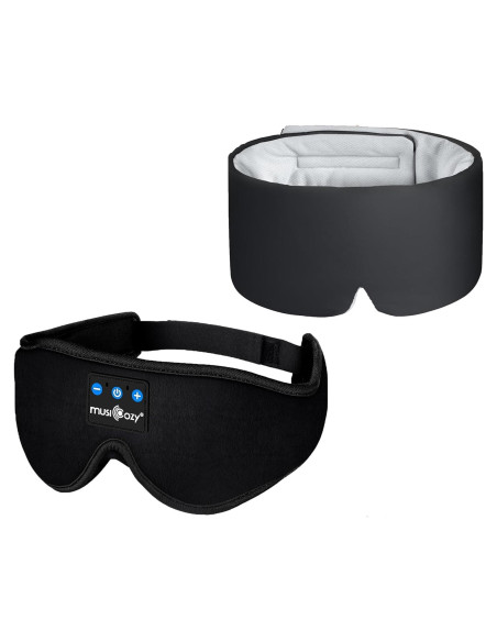 MÁSCARA DE SUEÑO MUSICOZY Bluetooth 5.4 con Auriculares HD MÁSCARA DE SUEÑO MUSICOZY Bluetooth 5.4 con Auriculares HD