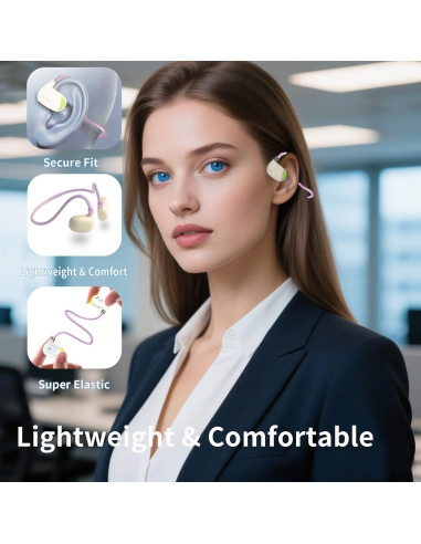Auriculares Inalámbricos EJEAS X3 con Luz LED y Resistencia al Agua