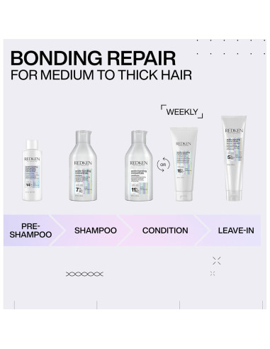 Acondicionador Redken Acidic Bonding 299 ml - Repara Cabello Dañado