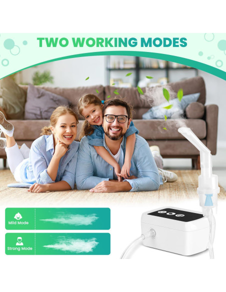 Nebulizador Inteligente PUSANDA para Adultos y Niños 0.44kg Nebulizador Inteligente PUSANDA para Adultos y Niños 0.44kg