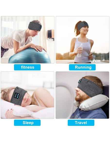 Auriculares Inalámbricos para Dormir ERNSTING Banda Deportiva Auriculares Inalámbricos para Dormir ERNSTING Banda Deportiva