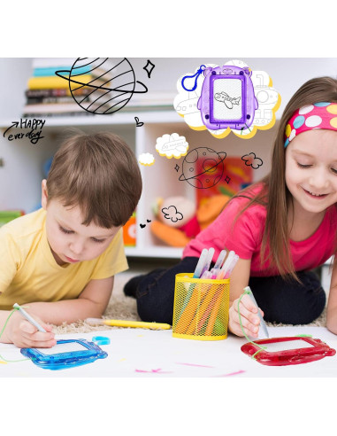 Outus 24 Mini Tableros Magnéticos de Dibujo para Niños - Oso