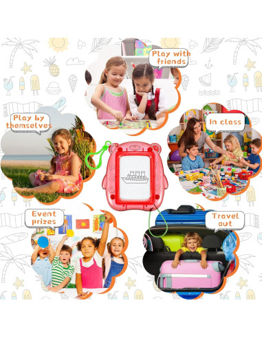 Outus 24 Mini Tableros Magnéticos de Dibujo para Niños - Oso