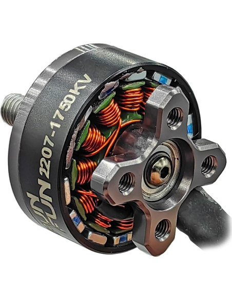 Motor sin Escobillas DYS SUNFUN 2207 1750KV para Drones FPV Motor sin Escobillas DYS SUNFUN 2207 1750KV para Drones FPV