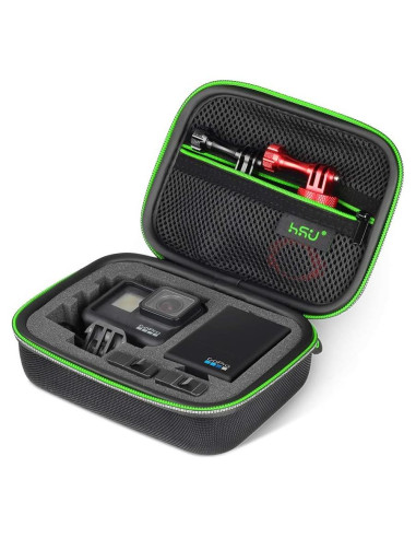 Funda de Transporte HSU para GoPro Hero 12/11/10/9/8/7/6/5 - Compacta y Protectora