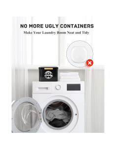 Soporte de Metal para Pods de Lavandería SACREDAY - Negro 2