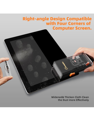 Kit de limpieza de teclado Tassmpitor 10 en 1 portátil negro