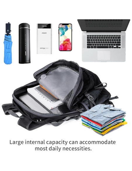Mochila de Senderismo NODLAND 40L Plegable Resistente al Agua Mochila de Senderismo NODLAND 40L Plegable Resistente al Agua