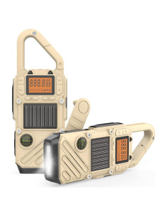 Walkie Talkies Qniglo Q668 Recargables con Radio NOAA y Linterna