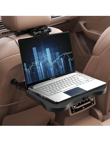 Mesa Plegable para Coche Tueou - Soporte Ajustable para Niños y Adultos