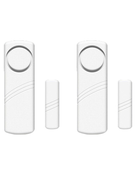 Paquete de 2 Alarmas Inalámbricas LiXiongBao para Puertas y Ventanas Paquete de 2 Alarmas Inalámbricas LiXiongBao para Puertas y Ventanas