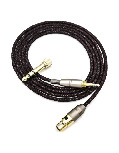 Cable de Reemplazo HIFI Trenzado 1.2m para AKG y Pioneer