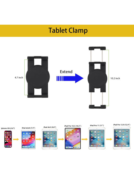 Soporte de Tablet para Camión Mippko - Ventosa 11 cm Ajustable Soporte de Tablet para Camión Mippko - Ventosa 11 cm Ajustable