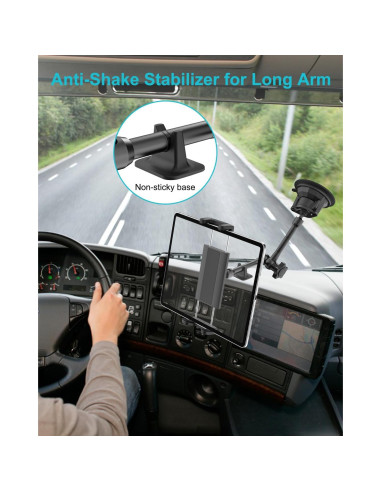 Soporte para Tablet de Auto Dosvsi con Ventosa Ultra Poderosa