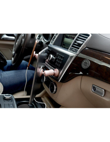 Soporte Magnético Doble Clutchit para Teléfonos y Tablets Negro