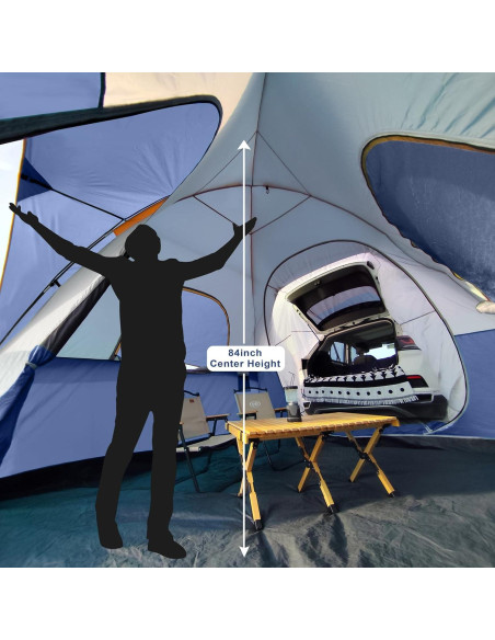 Tienda de Camping SUV UNP para 6 Personas, 3.05x3.05m Tienda de Camping SUV UNP para 6 Personas, 3.05x3.05m