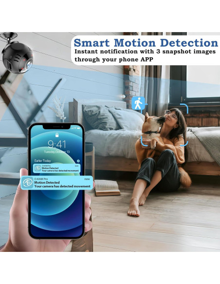 Cámara Espía WiFi Inalámbrica 1080P LAIFUCAM con APP Cámara Espía WiFi Inalámbrica 1080P LAIFUCAM con APP