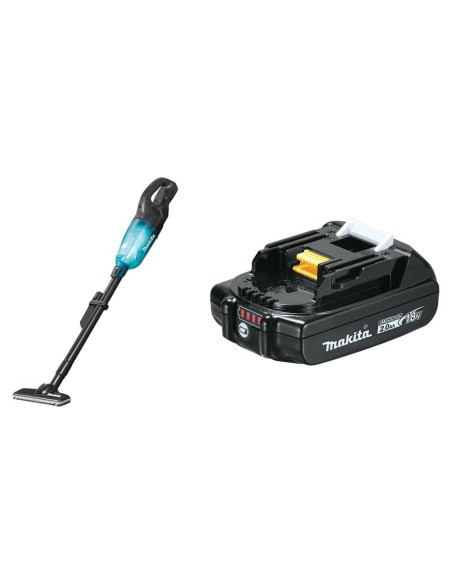 Aspiradora Inalámbrica Compacta Makita XLC03ZBX4 18V 2.0Ah Aspiradora Inalámbrica Compacta Makita XLC03ZBX4 18V 2.0Ah