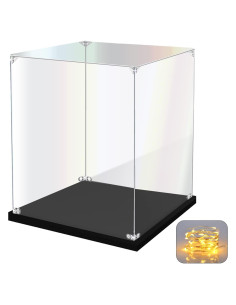Caja de Exhibición Acrílica KOLIPI 15x15x20 cm para Coleccionables