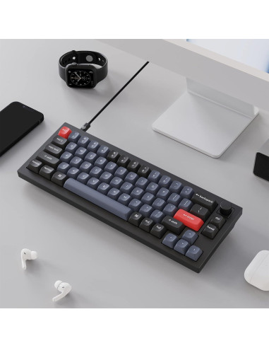 Teclado Mecánico Keychron Q2 65% Personalizable con Perilla