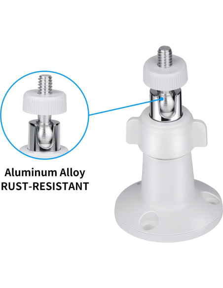 Soporte de Pared Ajustable StartVision para Cámaras Arlo - 2 Piezas Soporte de Pared Ajustable StartVision para Cámaras Arlo - 2 Piezas