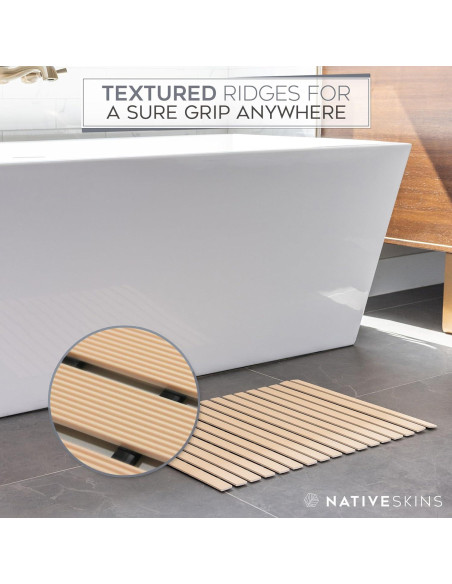 Alfombra de Baño Sintética NativeSkins 42.9x64 cm Antideslizante Alfombra de Baño Sintética NativeSkins 42.9x64 cm Antideslizante