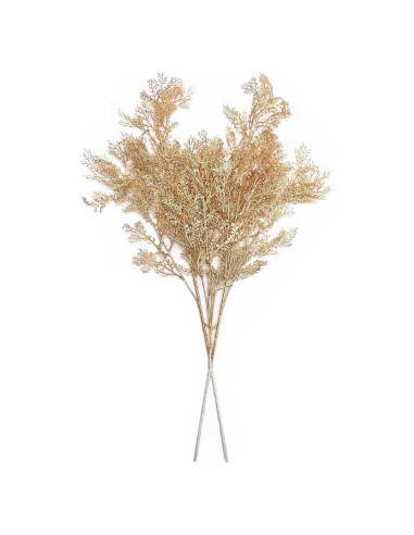 Plantas Artificiales PASYOU 76 cm Cuernos Dorados - 2 Unidades