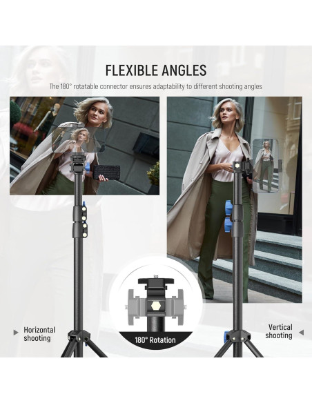 Soporte de Luz NEEWER ST155A 72-155cm Aluminio Ajustable Soporte de Luz NEEWER ST155A 72-155cm Aluminio Ajustable