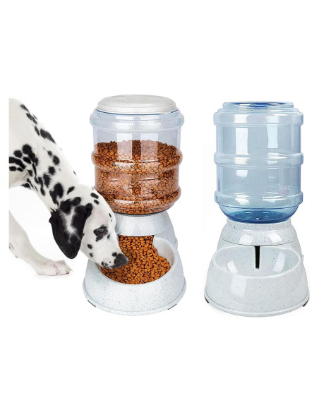 Dispensador Automático de Comida y Agua Kenond 11L para Perros Dispensador Automático de Comida y Agua Kenond 11L para Perros