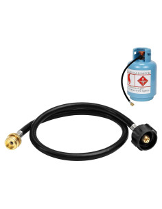 Adaptador de Manguera de Propano 3 PIES MOASKER a 20LB